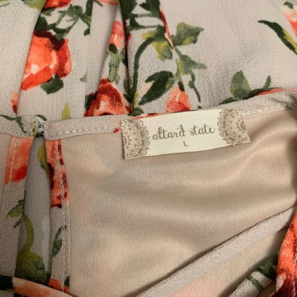 Altar'd State Long Sleeve Dress Size Large - Picture 10 of 10